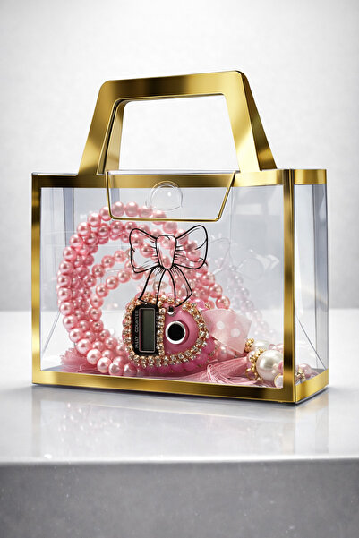 Deniz Elmasları Pearl Prayer Beads in a Transparent Bag, Stoned Zikirmatik – ...