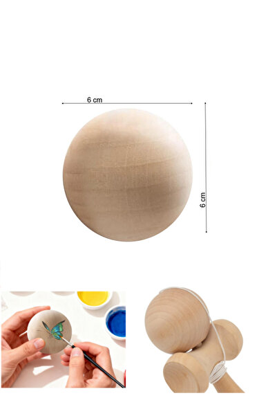 Kendama - Beech wood ball
