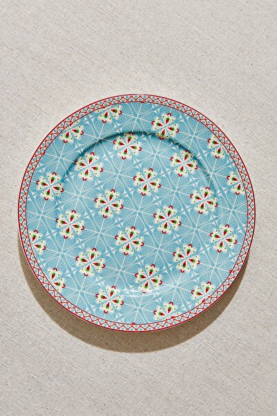 Paşabahçe Hereke Porselen Pasta Tabağı Mavi