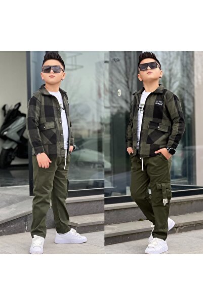 Bisahane Boy's Shirt and Pants Set