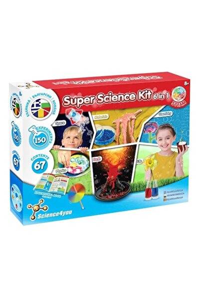 Science 4 You Science4You Super Science Kit 6 in 1