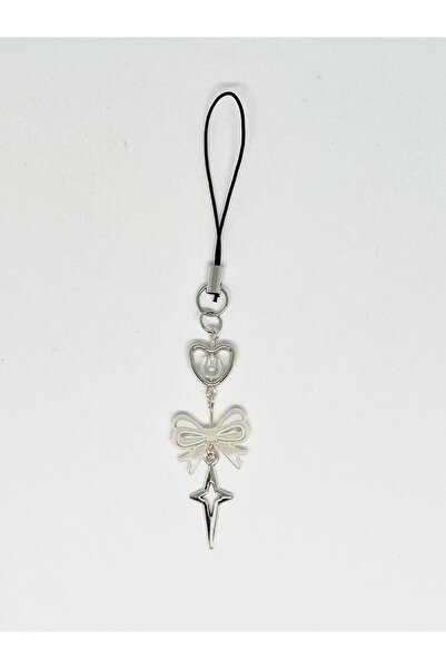 sleyshop Heart Star Fairycore Bow Bag Ornament Bag Charm Phone Lanyard Phone ...