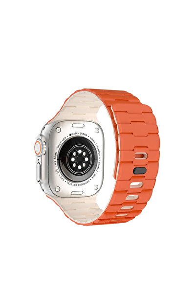 xirshop Watch Ultra 49mm Wowen Band (Not a Watch) - Orange