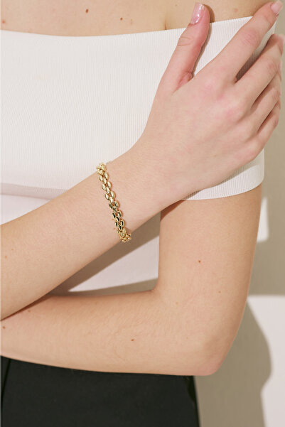 Manuka Mini Form Bracelet Gold