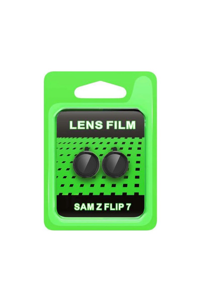 xirshop Samsung galaxy z flip 7 raze metal camera lens - black