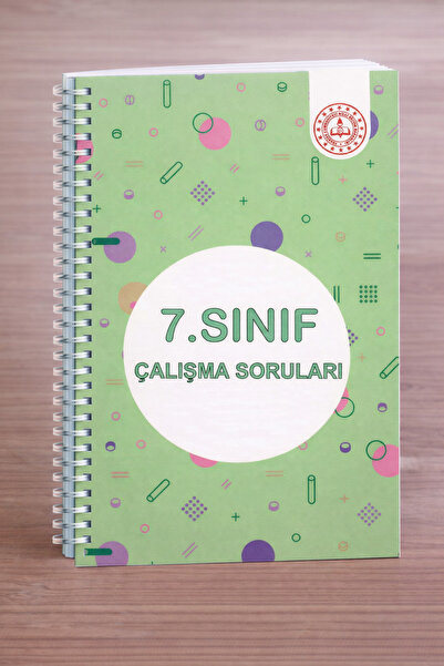 Yetsis Yayınları 7. Sınıf Çalışma Soruları Kitabı - MEB Birebir Basım Renkli ...
