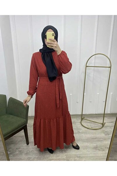 MODELİSA ZARA ÖRME GOFRE PİTİKARE ELBİSE