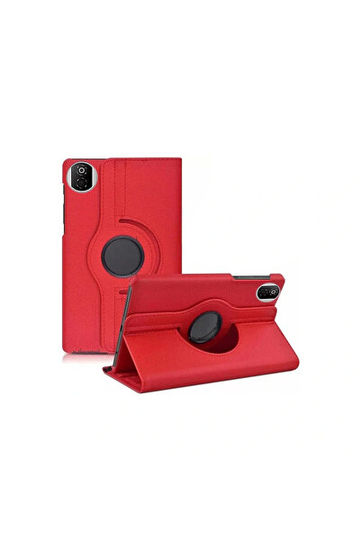 xirshop حافظة جلدية لجهاز هواوي هونر باد X7 360 - أحمر