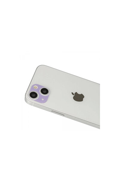 xirshop iPhone 13 Rainbow Camera Lens Protection Glass - Purple