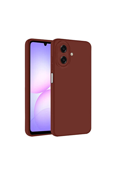 xirshop سامسونج جالاكسي A07 - غطاء سيليكون أول - لون بورجوندي