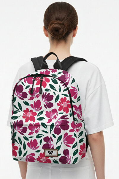 woys Premium 2-Year Warranty Patterned Women's Backpack - Waterproof Fabric