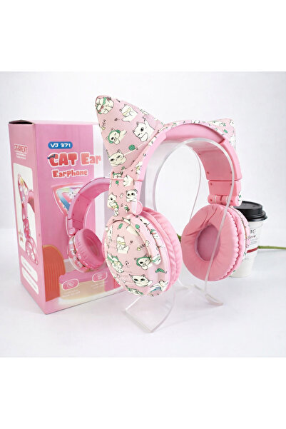 M01 Kids' headphones, LED headphones with LED lights, Bluetooth 5.0, foldable...