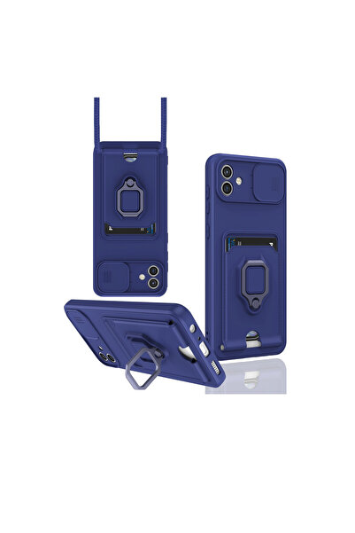 cepmoda حافظة سامسونج جالاكسي "A05" مع حلقة وحزام للكتف وغطاء حماية للكاميرا ...