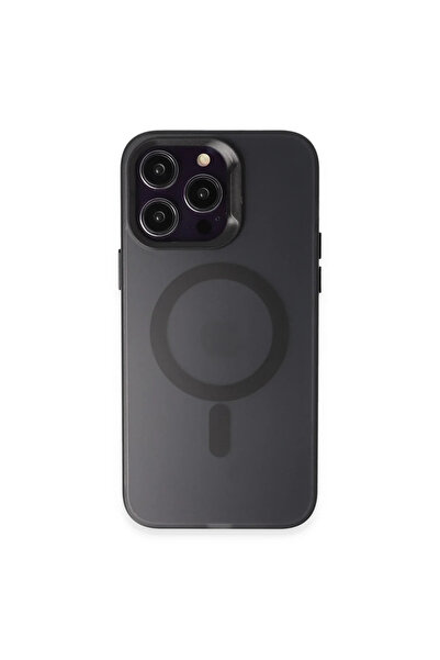 xirshop غطاء جوكو لآيفون 15 برو ماكس ماتيكس ماجسيف - أسود