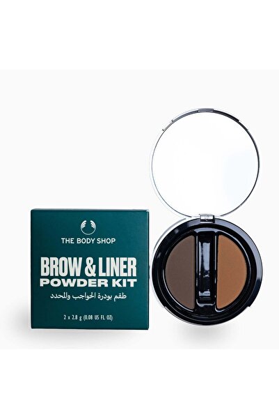 THE BODY SHOP Eyebrow powder is back in dark brown, light brown, and tan.