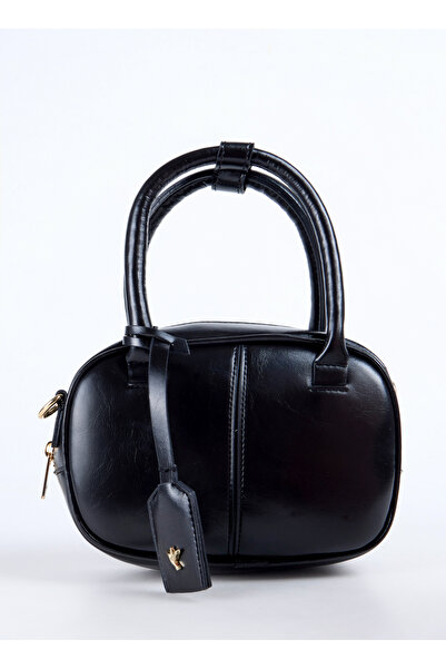 Fabrika Siyah Kadın Omuz Çantası ERWIN-FREDA
