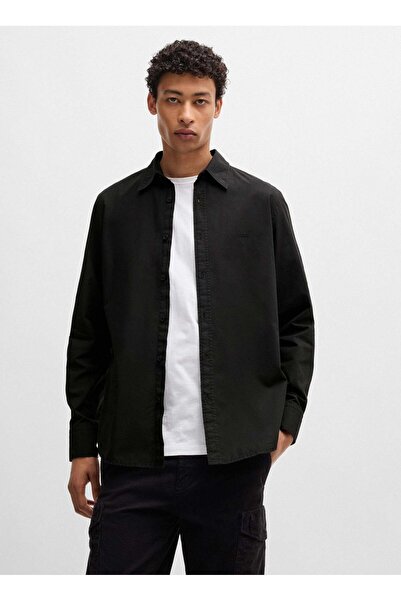 BOSS Regular Fit Gömlek Yaka Siyah Erkek Gömlek Relegant_6_M_50518304