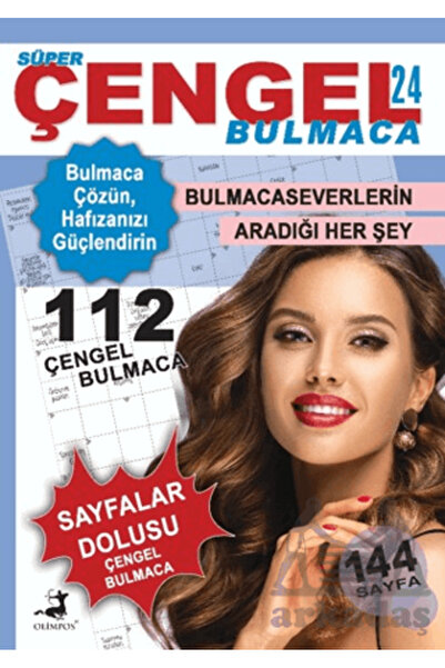 Olimpos Yayınları Süper Çengel Bulmaca 24
