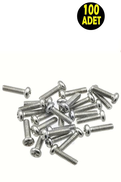 usin 100 ADET M4 x 20mm Yıldız Silindir Başlı Dayanıklı Çiko Kaplama ( YSB ) ...