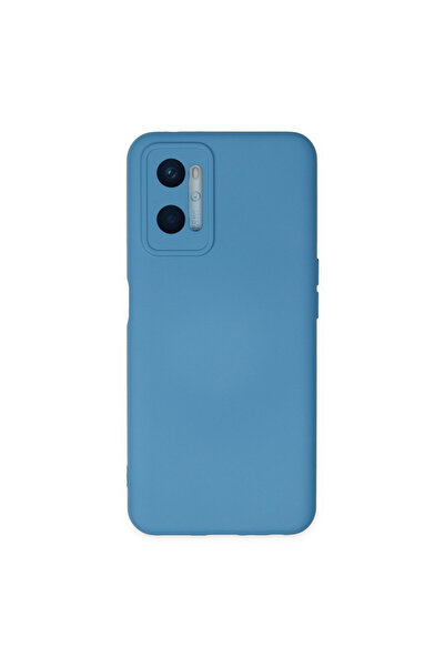 cepmoda Oppo "A96" Soft Touch Velvet Lined Launch Case/Cover [Blue]