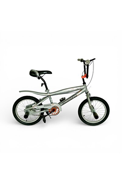 COMPLEX A 16-inch children's sports bicycle with a distinctive professional d...