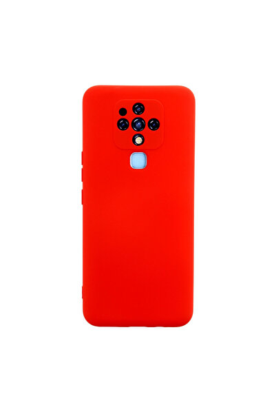 cepmoda Tecno "Camon 16" Soft Touch Velvet Lined Inside Launch Case/Cover [Red]