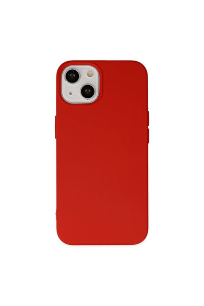 cepmoda iPhone "15 Pro" Soft Touch Velvet Lined Launch Case/Cover [Red]