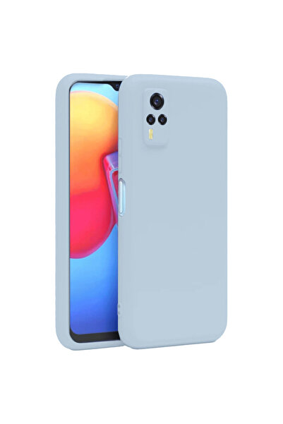 cepmoda Vi̇vo "Y53S" Soft Touch Velvet Lined Launch Case/Cover - Ice Blue