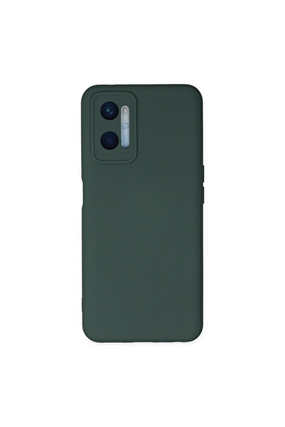 cepmoda Oppo "A96" Soft Touch Velvet Lined Launch Case/Cover [Dark Green]
