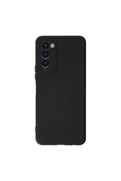 cepmoda Tecno "Camon 18" Soft Touch Velvet Lined Inside Launch Case/Cover [Bl...