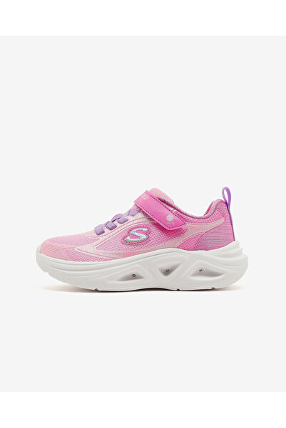 SKECHERS SOLA GLOW 2.0 Büyük Kız Çocuk Pembe Işıklı Spor Ayakkabı 303729L PKLV