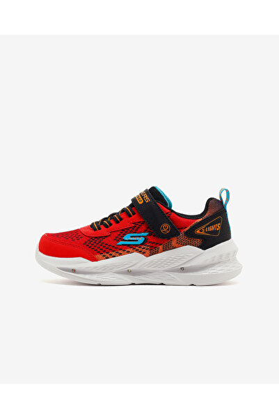 SKECHERS METEOR-LIGHTS 2.0 Büyük Erkek Çocuk Kırmızı Işıklı Spor Ayakkabı 401...
