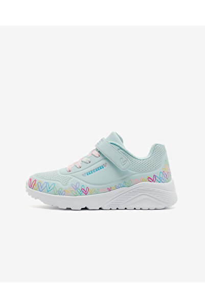 SKECHERS UNO LITE Büyük Kız Çocuk Mavi Sneakers 314091L LBMT