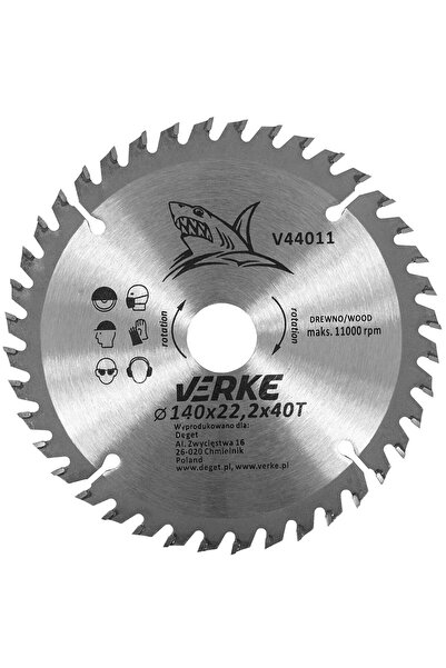 VERKE Disc de tăiat lemn, 140x22.2mm, Verke, V44011