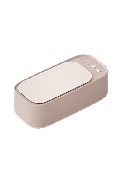 Choice1 Pink Portable Ultrasonic Cleaning Machine 45KHZ High Frequency Vibrat...