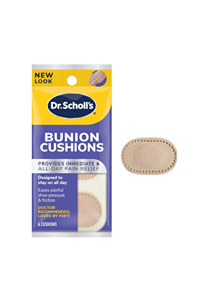 Dr.Scholl’s وسائد دكتور شولز المصنوعة من اللباد لعلاج ورم إبهام القدم، 6 قطع