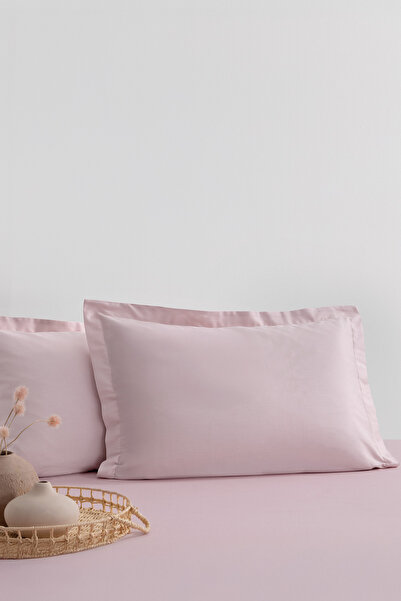 Yataş Nemty Cotton Satin Pillowcase 2 Pieces - Powder