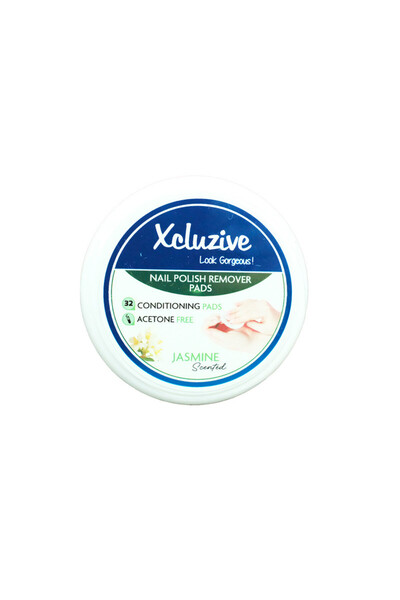 XCLUZİVE Nail Polish Remover Pads 32s Jasmine