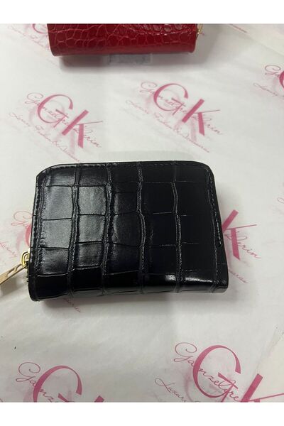 GK GAMZELİRENKLERİM LUXURY FASHION&ACCESSORIES Mini Wallet Card Holder with S...