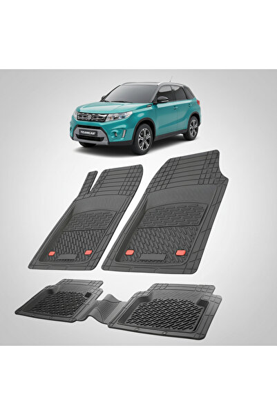 TEAMCAR Πατάκια SUV συμβατά με Suzuki Vitara 4 2015-σήμερα | Μαύρα