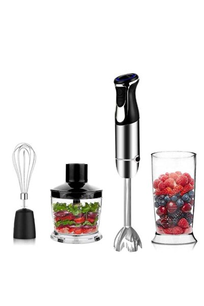 Olympia 450W 4-In-1 Electric Hand Blender Set With Food Chopper, Whisk Attach...