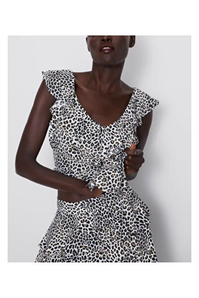 Evendi Top, Animal print