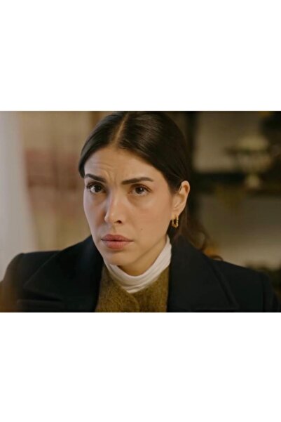 mibrillo Taşacak Bu Deniz Esme Earring Rectangular Spiral Earring