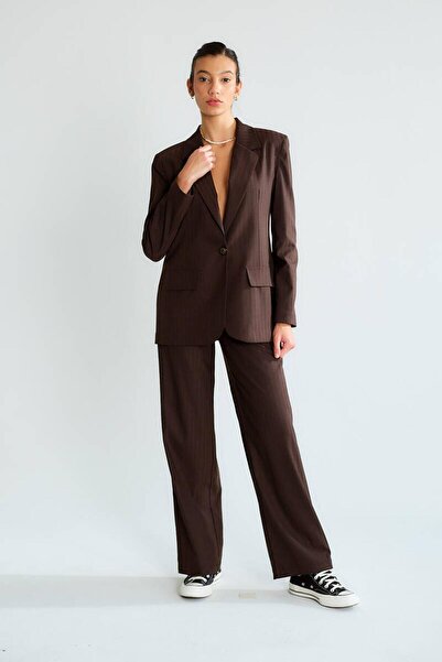 Robin D80300 Kadın Ceket Pantolon Takım