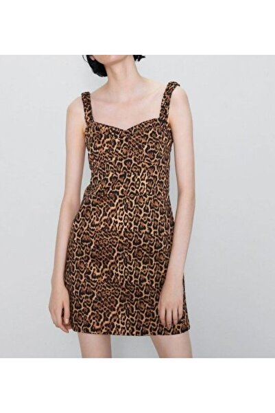Evendi Short dress, Animal print