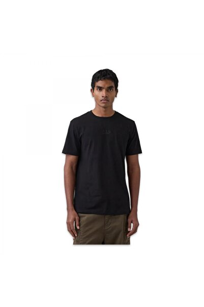 GAP 799323 V-Frch Mini Logo Tee New T Tricou negru pentru bărbați