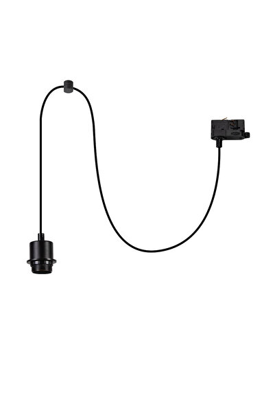 Other Zawiesie Hang Track Czarny 1xE27 3-obwodowy