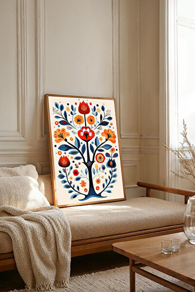 Dekorsiahome Jednodijelna slika u drvenom okviru TK3193