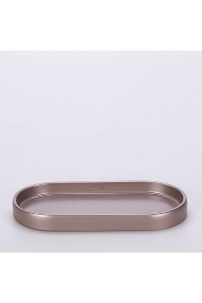 Selim Tiny Oval Tray Taupe
