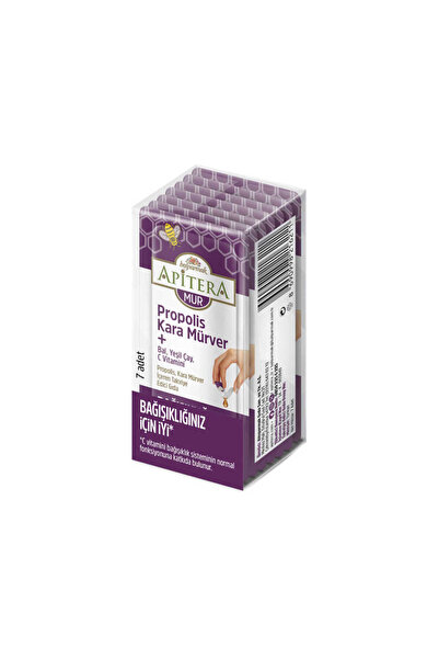 Apitera MUR Doğal Bal, C Vitamini, Kara Mürver, Yeşil Çay ve Propolis İçeren ...